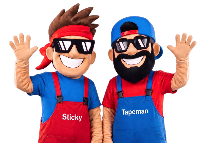 Sticky and Tapeman