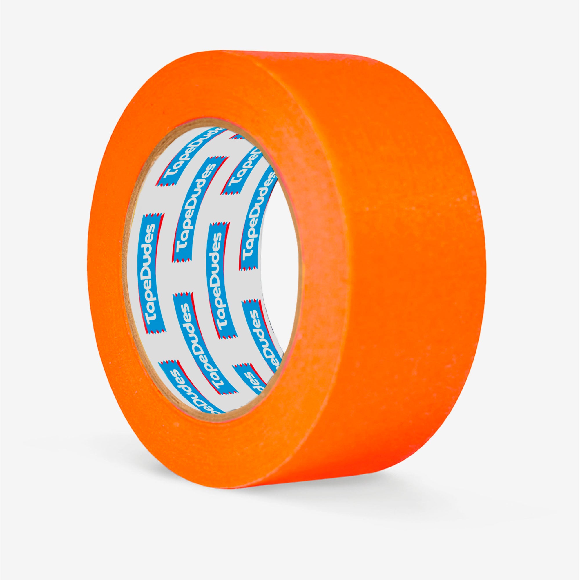 An orange automotive tape used at body shops