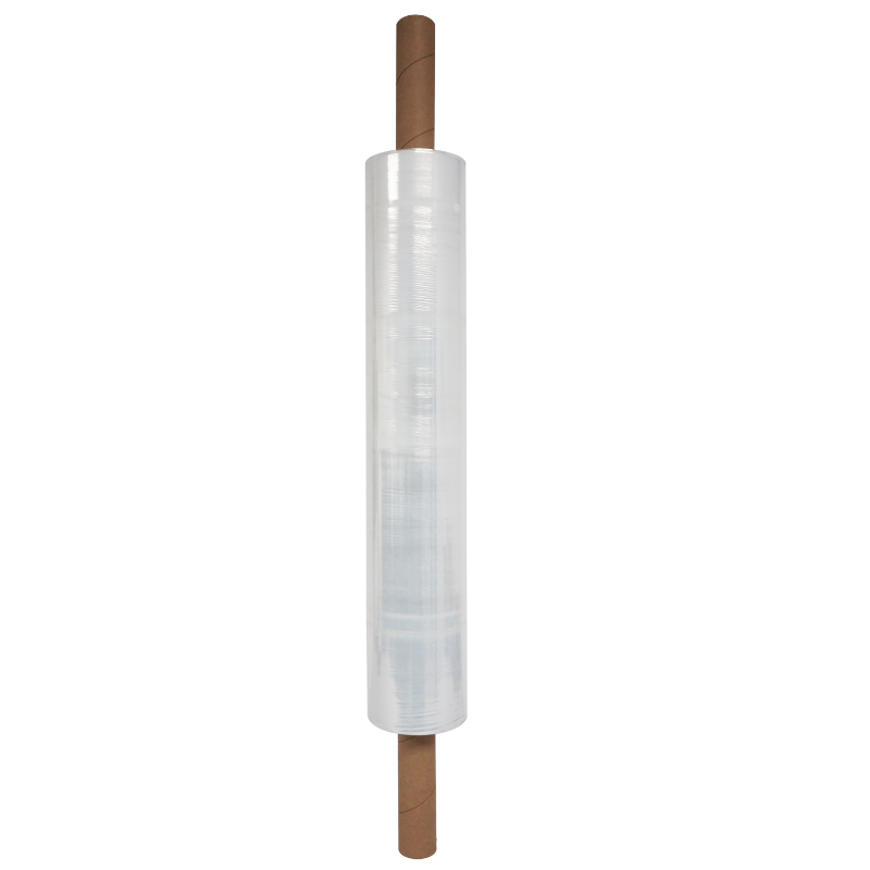 Stretch Wrap Film with Extended Core Handles  – 63 & 80 Gauge (12 Rolls)
