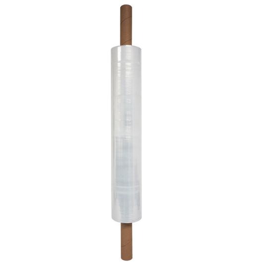 Stretch Wrap Film with Extended Core Handles  – 63 & 80 Gauge (12 Rolls)