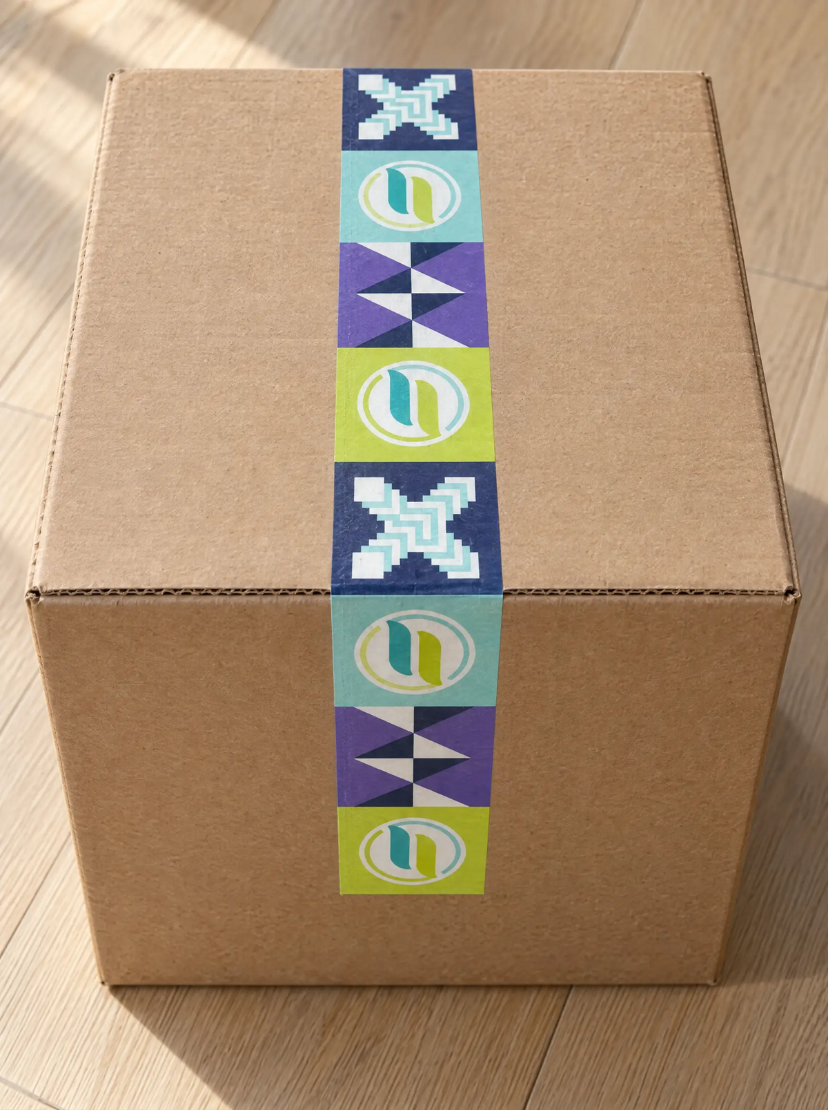 full color water activated tape