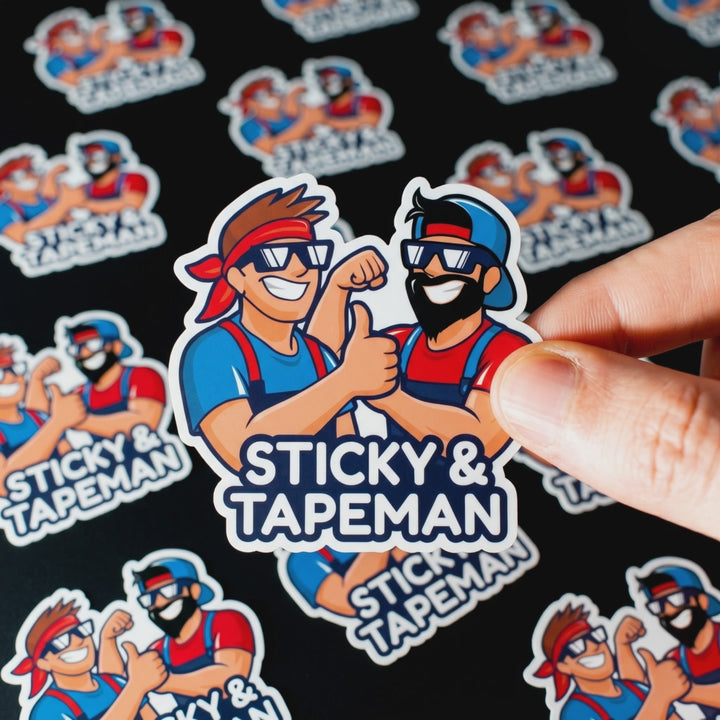 Custom sticker by a TapeDudes customer