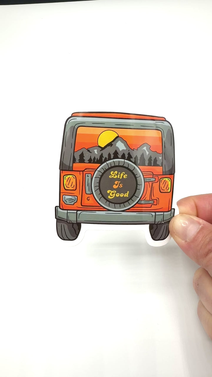 Custom sticker by a TapeDudes customer
