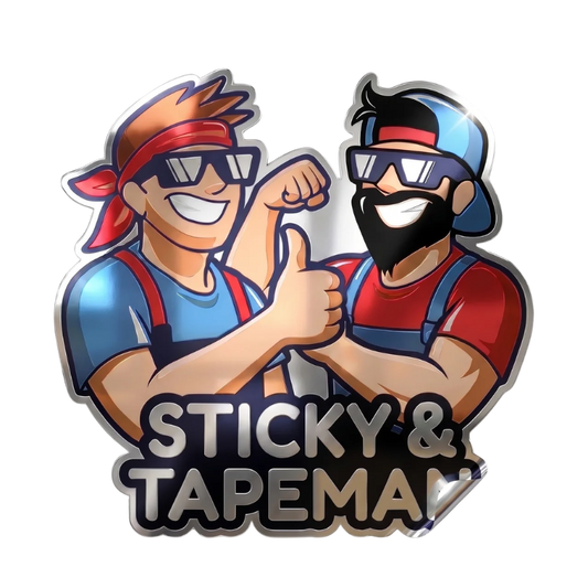 Custom Chrome Stickers