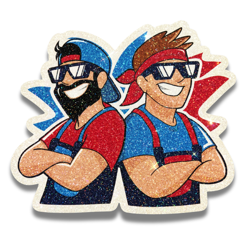 Glitter Stickers