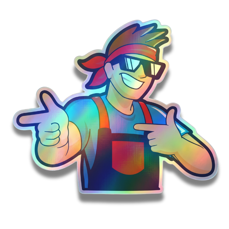 Holographic Stickers